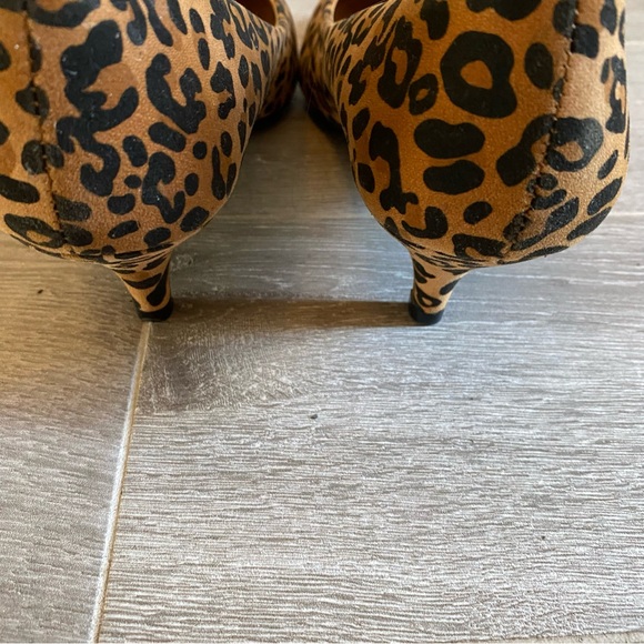 Merona animal print heels - Picture 5 of 9